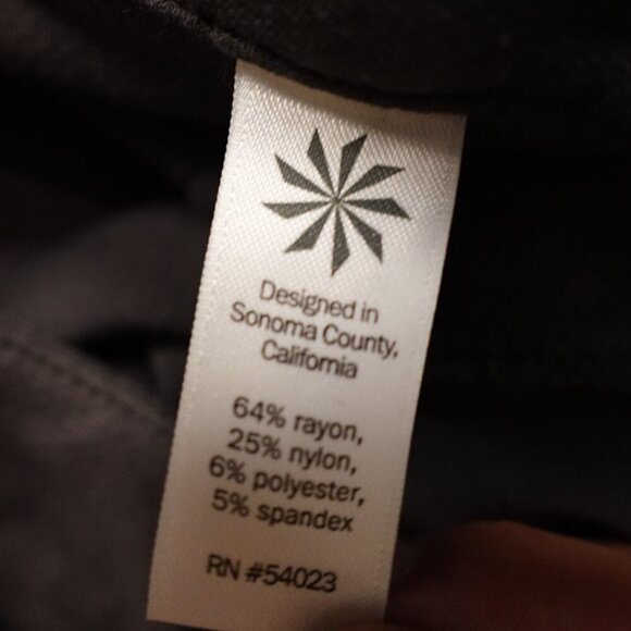 Athleta ponte twill moto leggings women's 0 gray - Picture 4 of 13